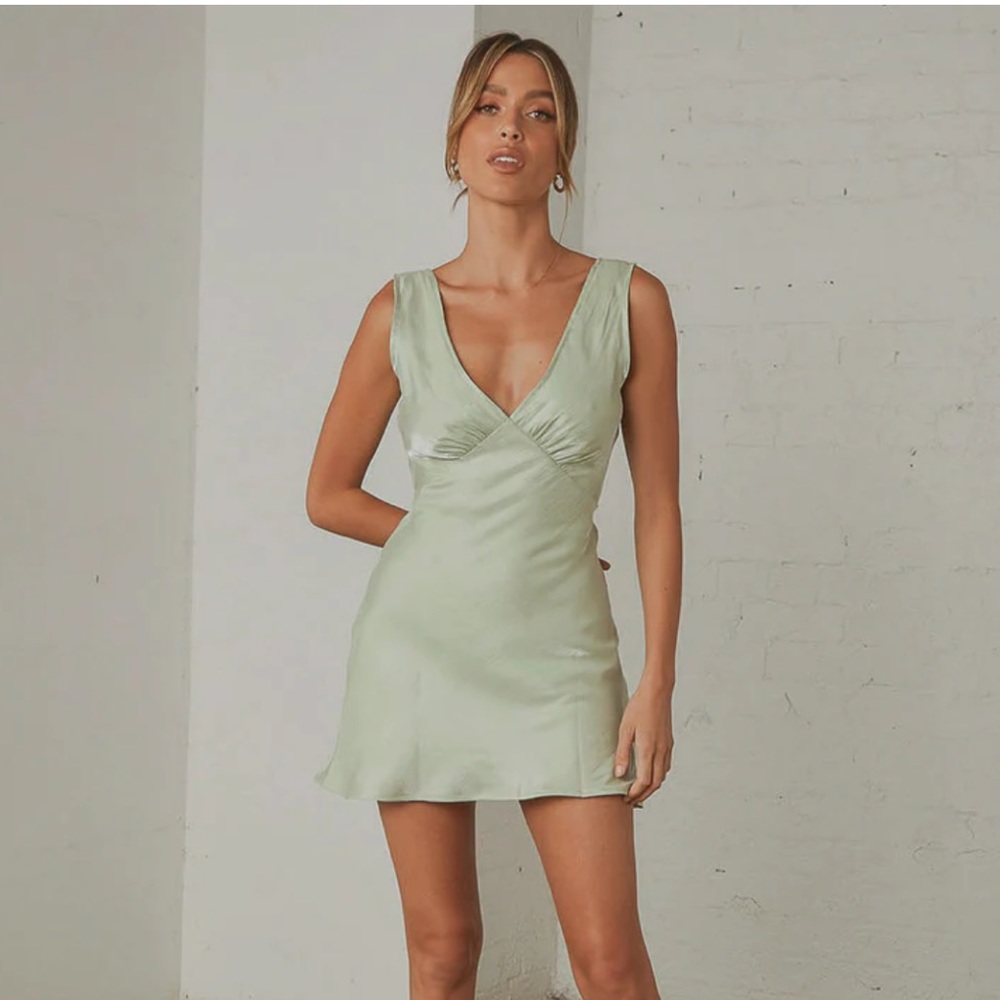Peppermayo Audrey Dress in Green size US 6/UK 10